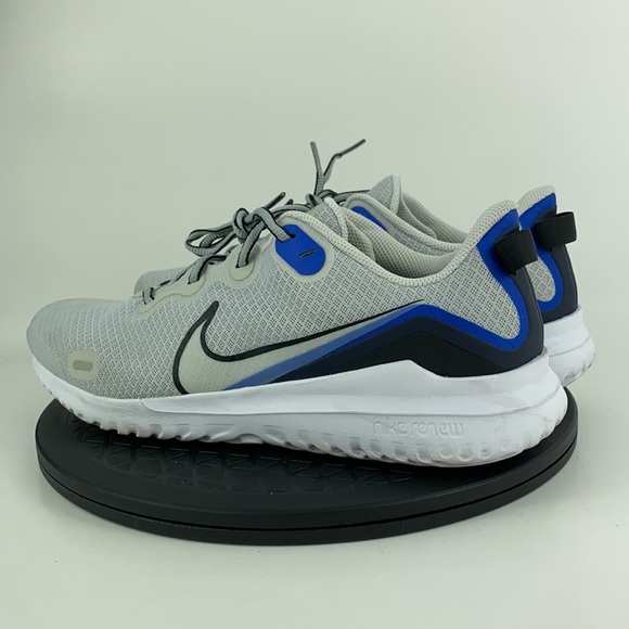 Nike Renew Ride Gray/Blue Athletic Training Shoes CD0311-009 Men's Size 11.5 - Picture 7 of 12